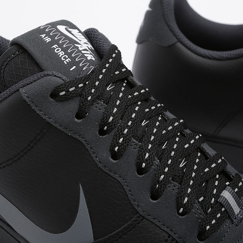 мужские черные кроссовки Nike Air Force 1 `07 LV8 3 CD0888-001 - цена, описание, фото 3